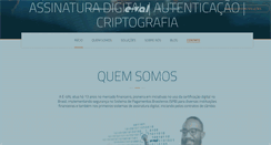 Desktop Screenshot of evaltec.com.br