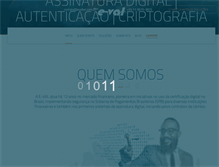 Tablet Screenshot of evaltec.com.br